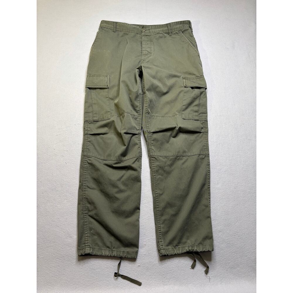 Rothco BDU Cargo Pants Large Regular Olive Green Military Tactical Army Pants